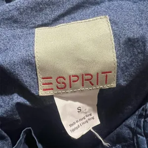 Esprit Vintage Unisex Windbreaker Jacket Blue Hooded Size S thumbnail 9