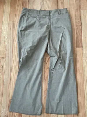Halogen Dress Pants Womens 10 Wide Leg Tan Old Money Preppy Business Casual thumbnail 1
