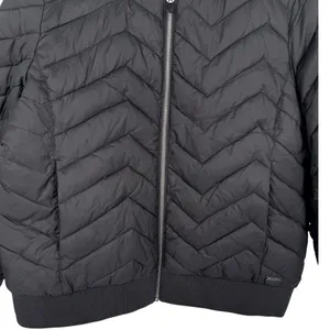 Sweaty Betty Women's Glacier Quilted Bomber Jacket Puffer‎ Coat Black Size Large thumbnail 8