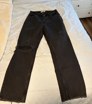 Abercrombie High-Rise Jeans The Dad Curve Love thumbnail 1