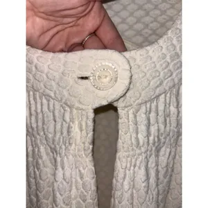 Vintage 1940s Munsingwear Cream Chenille Bed Jacket M/L Boudoir Cardigan thumbnail 3