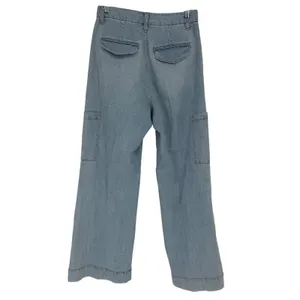 Joe's Jeans The Petra Blossom Wide Leg‎ Cargo Jeans Size 26 Cotton Linen thumbnail 2