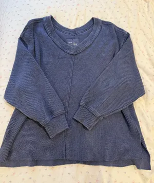 Aerie Blue Sweatshirt  thumbnail 1