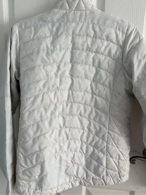 Patagonia creamy white Quilted Lightweight Puffer Jacket size xs thumbnail 7