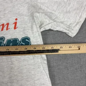 Vintage 90s Miami Dolphins Shirt Mens Medium NFL Tee Single Stitch Crewneck thumbnail 4