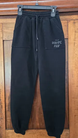 O White Fox Boutique Black Women's Jogger Pants Xs thumbnail 1