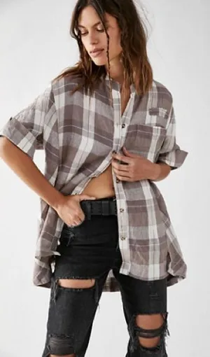 Free People‎ Summer Serenade Linen Top thumbnail 1