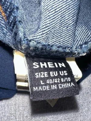 SheIn Maternity Blue Stretch Skinny Jeans thumbnail 7
