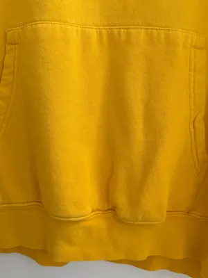 Market Studios Chinatown Yellow Off-the-Shoulder Graphic Sweatshirt Pullover Siz thumbnail 6