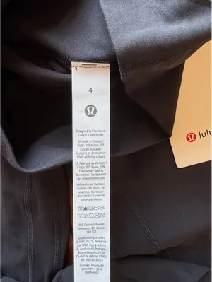 Lululemon Align No Line High Rise 28” Black Size 4 NWT thumbnail 7