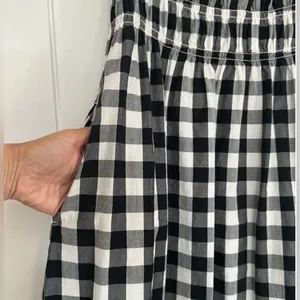 A New Day Women’s Gingham Sleeveless Smocked Waist Dress size small like new thumbnail 8