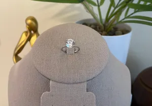 SIZE 5 925 3 Carat Engagement Wedding Ring thumbnail 5