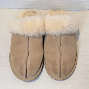 UGG Women's Scuffette Cozy Tan Slippers thumbnail 4