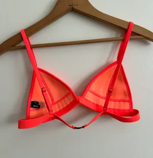 Neon Pink Bikini Top thumbnail 2