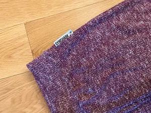 Gymshark Slounge High Rise Leggings Pants Purple White Marled Drawstring Sz M thumbnail 4