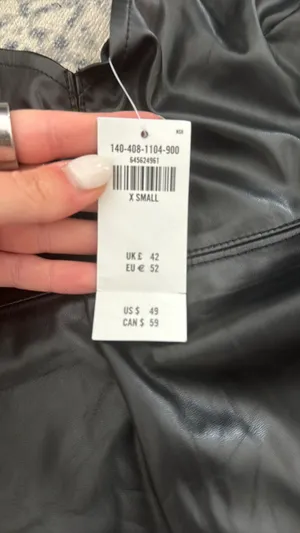 faux leather tank thumbnail 2