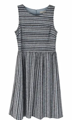 NWT LOFT Blue Boho Pattern Dress thumbnail 1