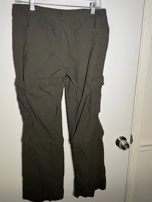 REI Womens 8 Olive Convertible Cargo Pants Outdoors Active thumbnail 6