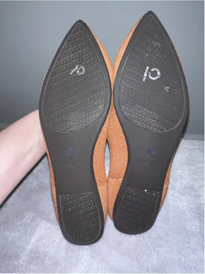 Rothy's Ballet Flats Point Amber Slip On Burnt Orange 10.5 thumbnail 8