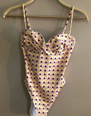 Anthropologie Charlie Holiday Mylo Bust One Piece Swimsuit thumbnail 4