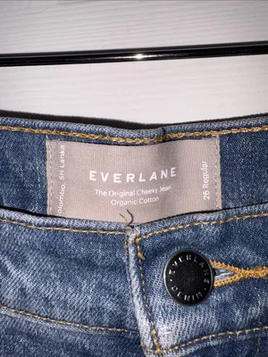 Everlane The Original Cheeky Jean Blue Size 26 thumbnail 5