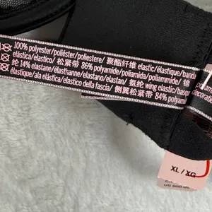 Victorias Secret Very Sexy‎ Black Butterfly Mesh Strappy Low Cut Demi Bra XL NEW thumbnail 9