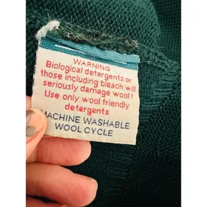 Woolovers Sweater Womens Small Green 100% British Wool‎ Classic Preppy Pullover thumbnail 8