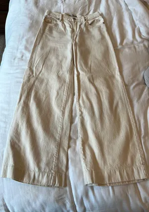 Everlane High Rise Wide Leg Pants thumbnail 4