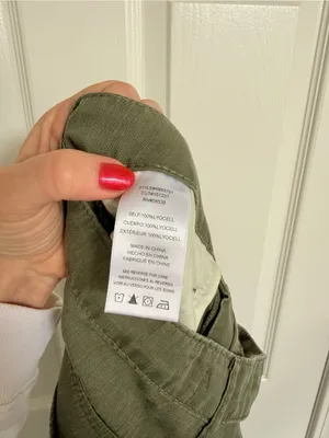 Kut From The Kloth Sienna High RIise Wide Leg‎ - Olive Green 2 thumbnail 7