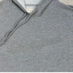 Life Is Good Gray Hooded Sweatshirt Size M thumbnail 3