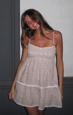 Frankies Bikinis Floral Mini Dress thumbnail 1