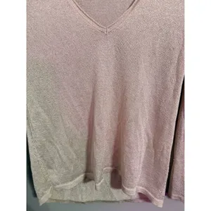 White House Black Market Sparkle V Neck Long Sleeve Sweater Top XS‎ thumbnail 2