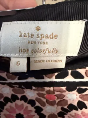 Kate Spade New York Mosiac Jacquard Shorts Size 6 thumbnail 5
