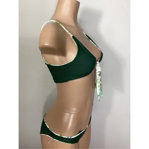 New. Pilyq PQ tropical reversible bandeau bikini set. M-top/S-bottom. Retails $1 thumbnail 9