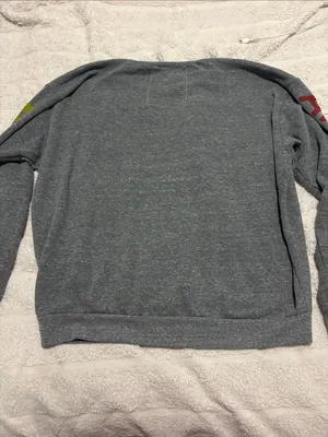 Aviator Nation Aspen Crewneck Gray Large thumbnail 4