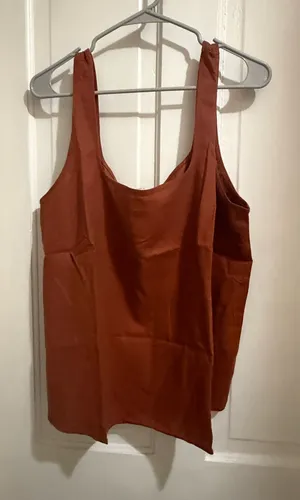 Loft Linen Blend Tank  thumbnail 1