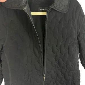 Braetan Black‎ Quilted Lined Full Zip Collared Lightweight Jacket Pockets Size L Black Size L thumbnail 6
