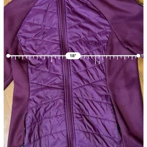 Spyder Burgundy Hybrid Jacket Womens Medium Full Zip Quilted Fleece thumbnail 7