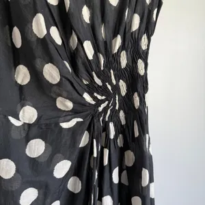 ARYN K. Black White Polka Dot Twist Front Dress‎ Size S thumbnail 4