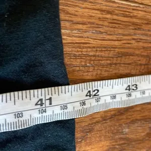 Anthropologie Odille black jersey faux wrap dress xs thumbnail 8