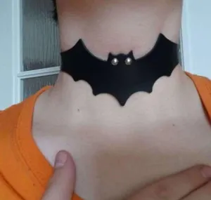 Vampire Bat Chocker Black Halloween New thumbnail 5