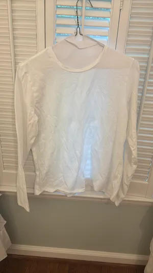 White Lululemon long sleeve T-shirt thumbnail 5