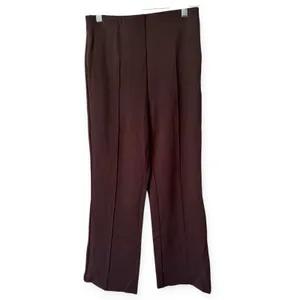 NWT OGL Ponte Wrinkle Resistant High Rise Cropped Flare Leg Travel Pants Small thumbnail 5