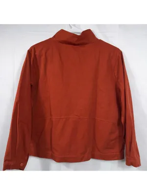 Women’s Rust Orange Lightweight Jacket Size Medium thumbnail 5