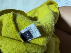 Judith March yellow green sweatshirt star XL thumbnail 11