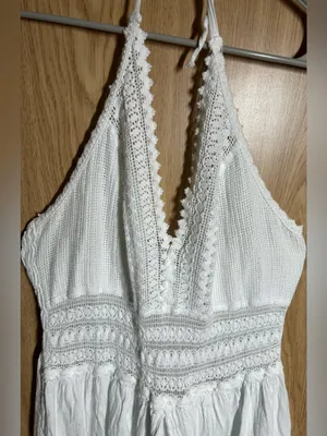 Seaspice Resort Wear Size L Angelique' Halter Mini Sundress thumbnail 4