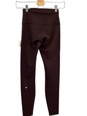 Lululemon Wunder Train High-Rise Tight 28" size 4 Espresso NWT Authentic thumbnail 9