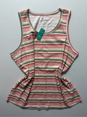 NWT Maurice’s 24/7 Striped Tank, Size 2X thumbnail 3
