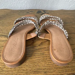 Madewell Snake Embossed Strappy Flat Slide Sandal Women’s Size 7 Casual Summer thumbnail 5