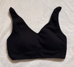 Forever 21 Black sports bra thumbnail 1